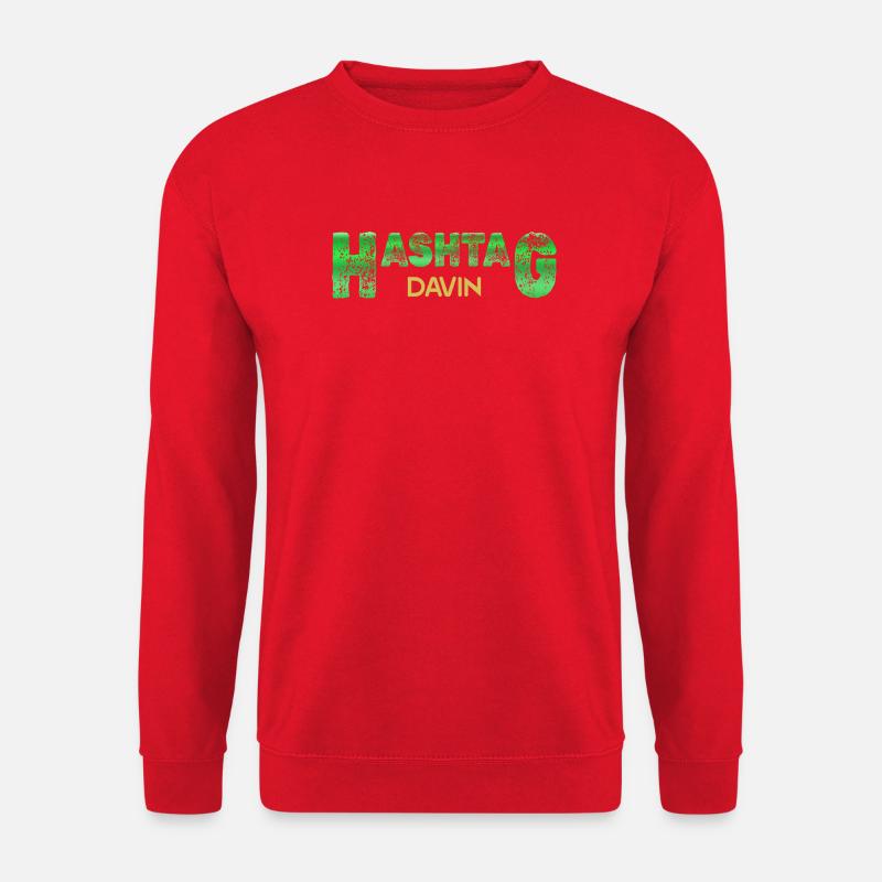 Davin Davin - Unisex Sweatshirt - red