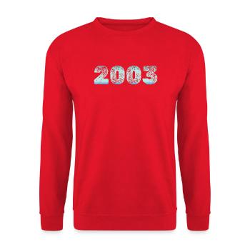  Entwurf - Unisex Pullover - Rot - Vorne - Alina (178cm) & Michal (187cm)