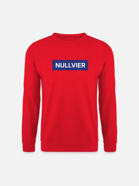Logo de la boîte Nullvier - Sweat-shirt Unisexe - rouge
