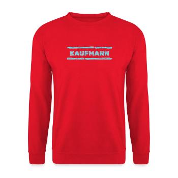 Occupation: Businessman - Unisex Sweatshirt - red - Front - Alina (178cm) & Michal (187cm)