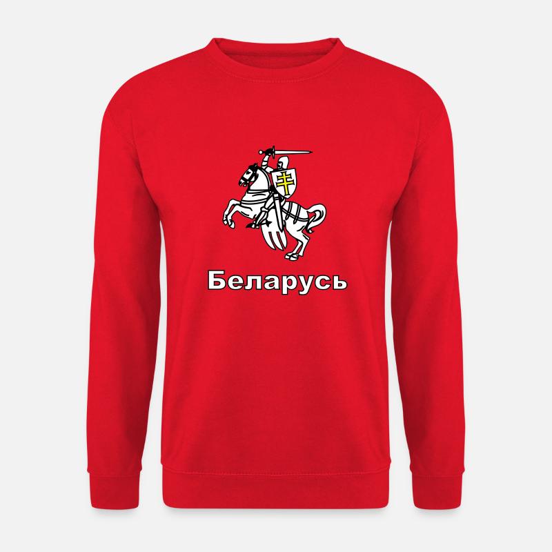 Pahonia Belarus - Unisex Pullover - Rot