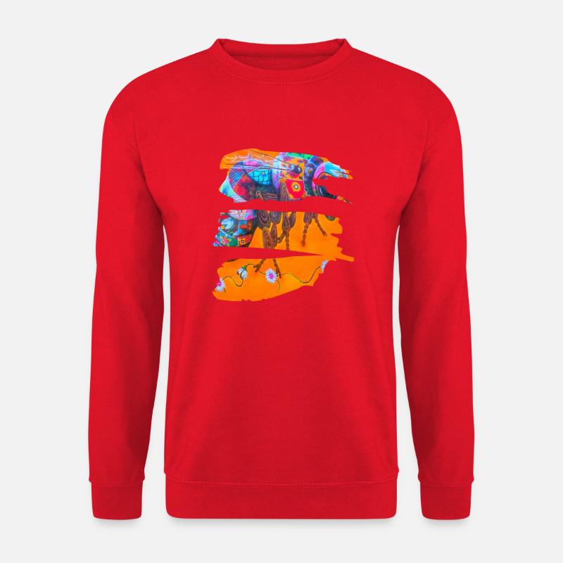 Wasp - Unisex Pullover - Rot