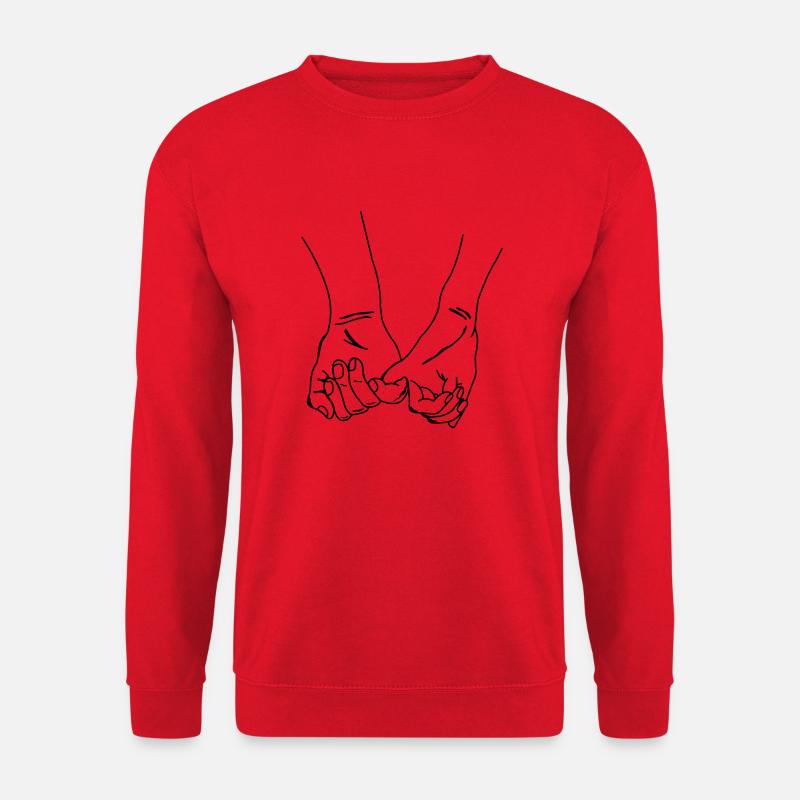 hands - Unisex Sweatshirt - red