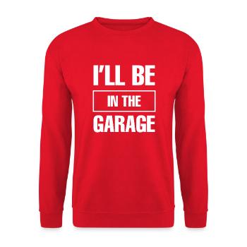 Artisan bricoleur Artisan Artisan Outil Construction - Sweat-shirt Unisexe - rouge - Devant - Alina (178cm) & Michal (187cm)
