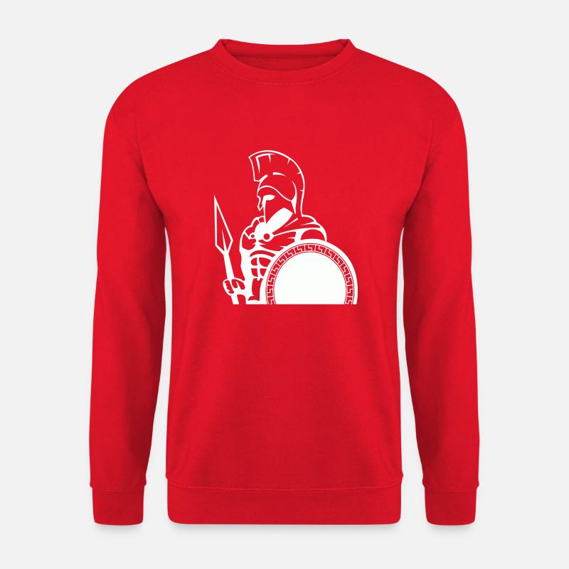 sparta warrior - Unisex Pullover - Rot