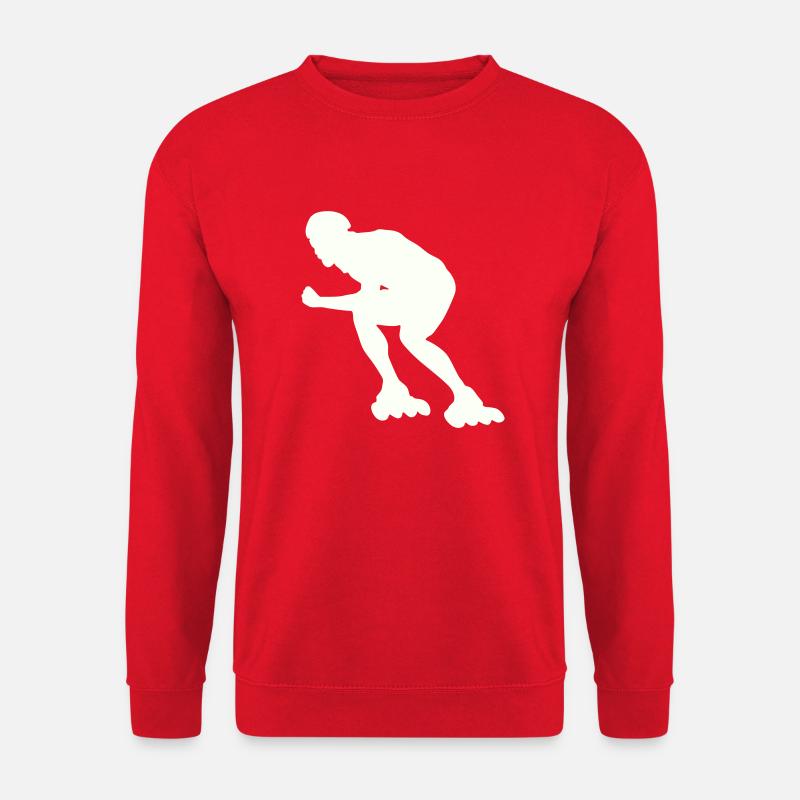 Inline skating - Unisex Sweatshirt - red