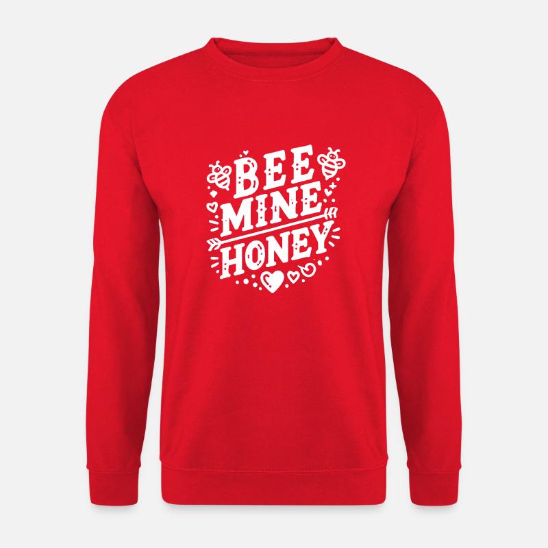 Bee Mine Honey - Unisex Sweatshirt - red