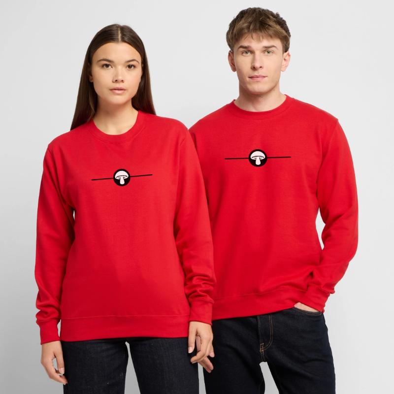 Mushroom Toadstool Icon Unisex Sweatshirt
