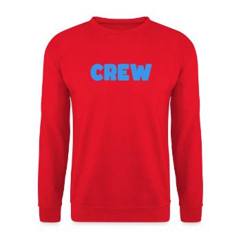 équipage - Sweat-shirt Unisexe - rouge - Devant - Alina (178cm) & Michal (187cm)