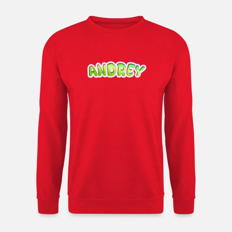 Andrey als Beruf - Unisex Pullover - Rot