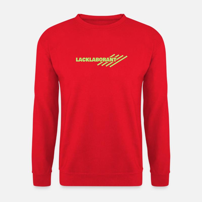 Arbeitsplatz Lacklaborant - Unisex Pullover - Rot