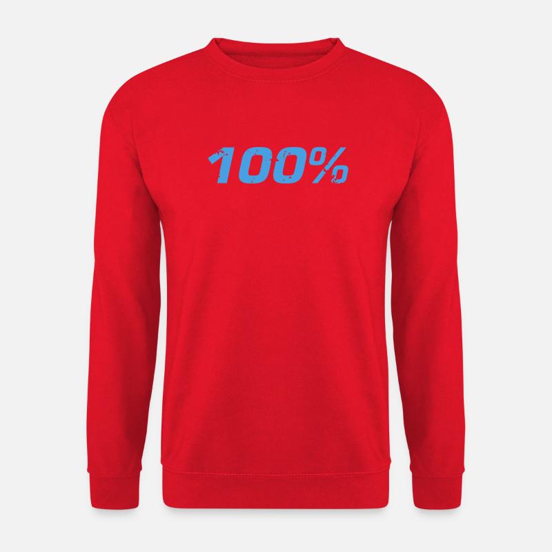 100% - Unisex Pullover - Rot
