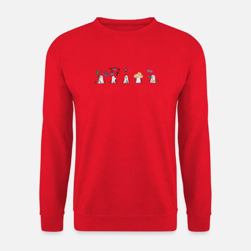 lovely ghosts - Unisex Sweatshirt - red
