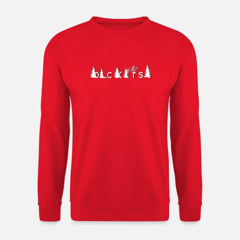 blckfrst white - Unisex Pullover - Rot
