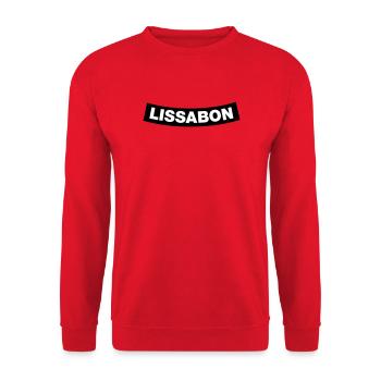 Lissabon Chapter Element (JGA MC-Rocker-Design) - Unisex Pullover - Rot - Vorne - Alina (178cm) & Michal (187cm)