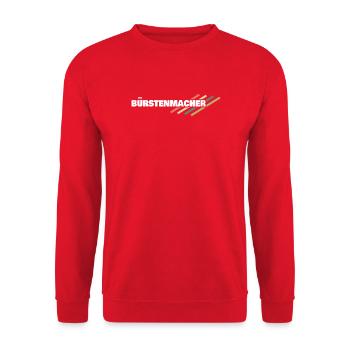 Beruf Buerstenmacher - Unisex Pullover - Rot - Vorne - Alina (178cm) & Michal (187cm)