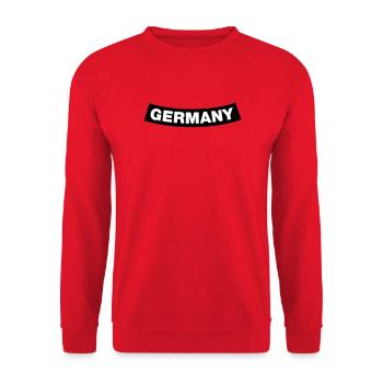 Germany Chapter Element (JGA MC-Rocker-Design) - Unisex Pullover - Rot - Vorne - Alina (178cm) & Michal (187cm)