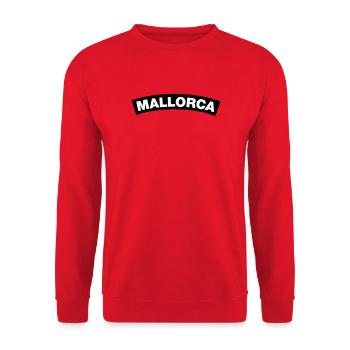 Mallorca - Unisex Pullover - Rot - Vorne - Alina (178cm) & Michal (187cm)