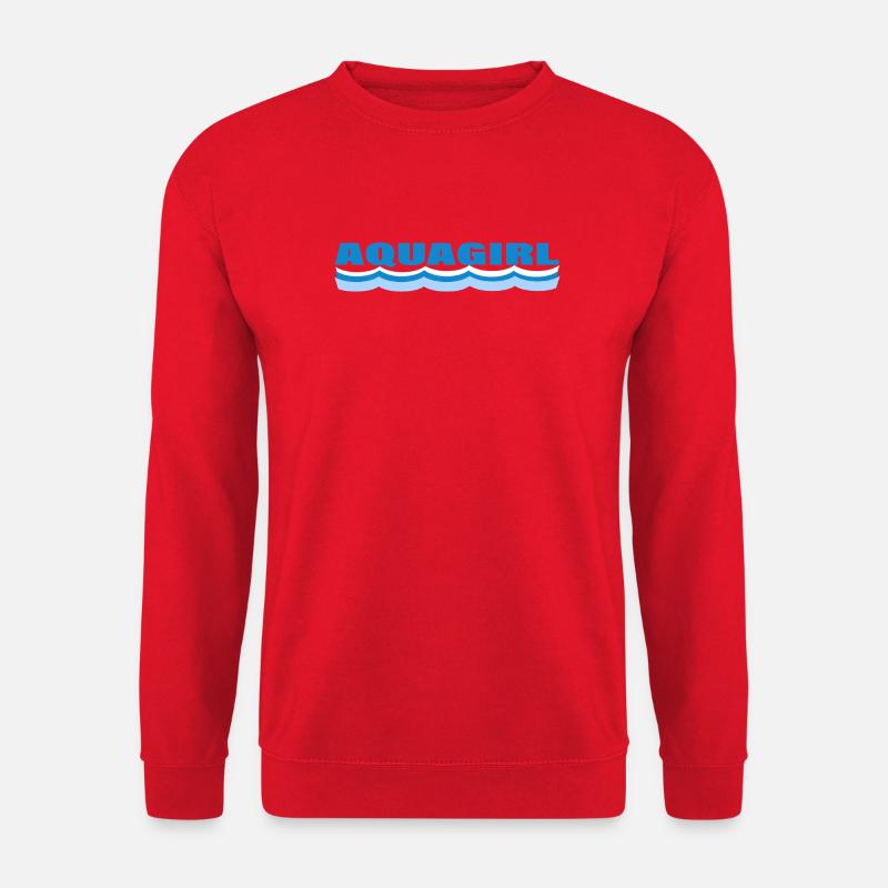 AQUAGIRL - Unisex Pullover - Rot