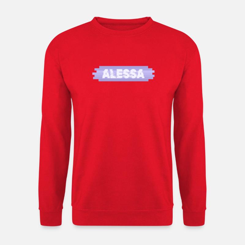 Alessa als Saeugling - Unisex Pullover - Rot