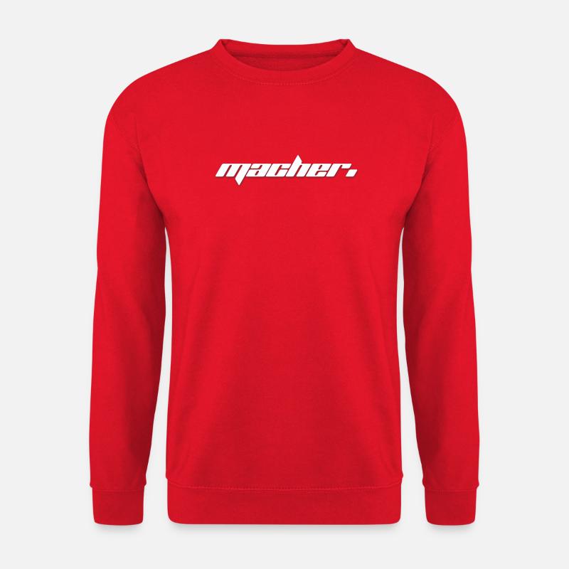 Macher - Unisex Pullover - Rot