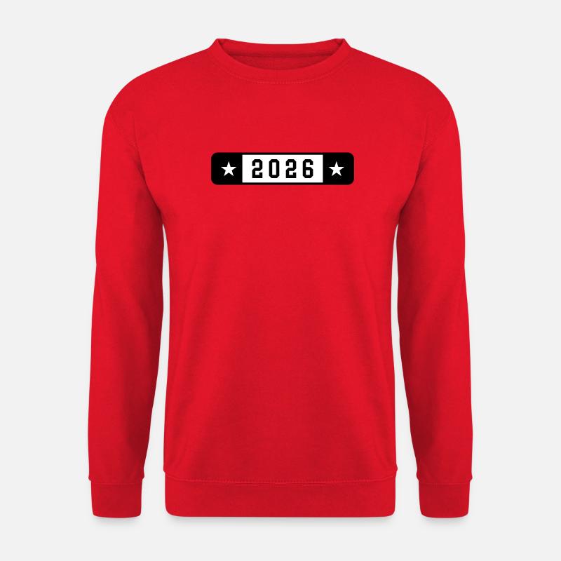 2026 - Unisex Pullover - Rot