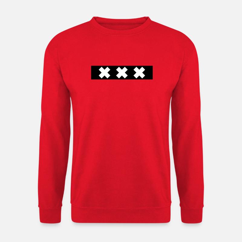 Amsterdam - Unisex Pullover - Rot