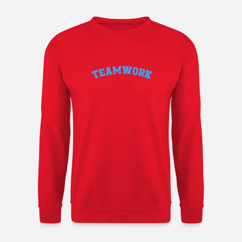 Teamwork - Unisex Pullover - Rot