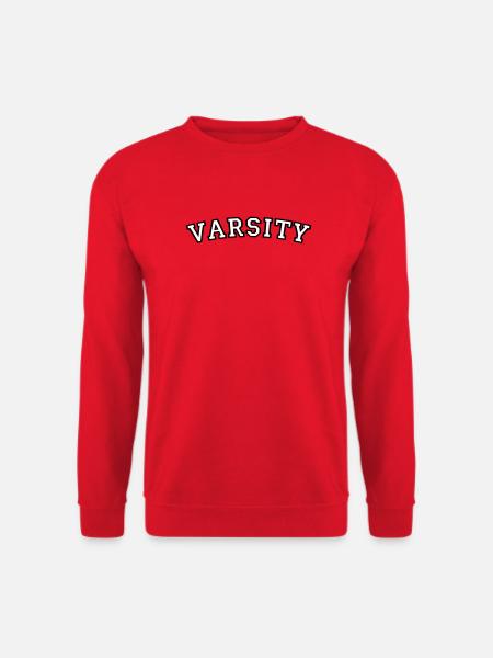 Conception de la police universitaire - Sweat-shirt Unisexe - rouge