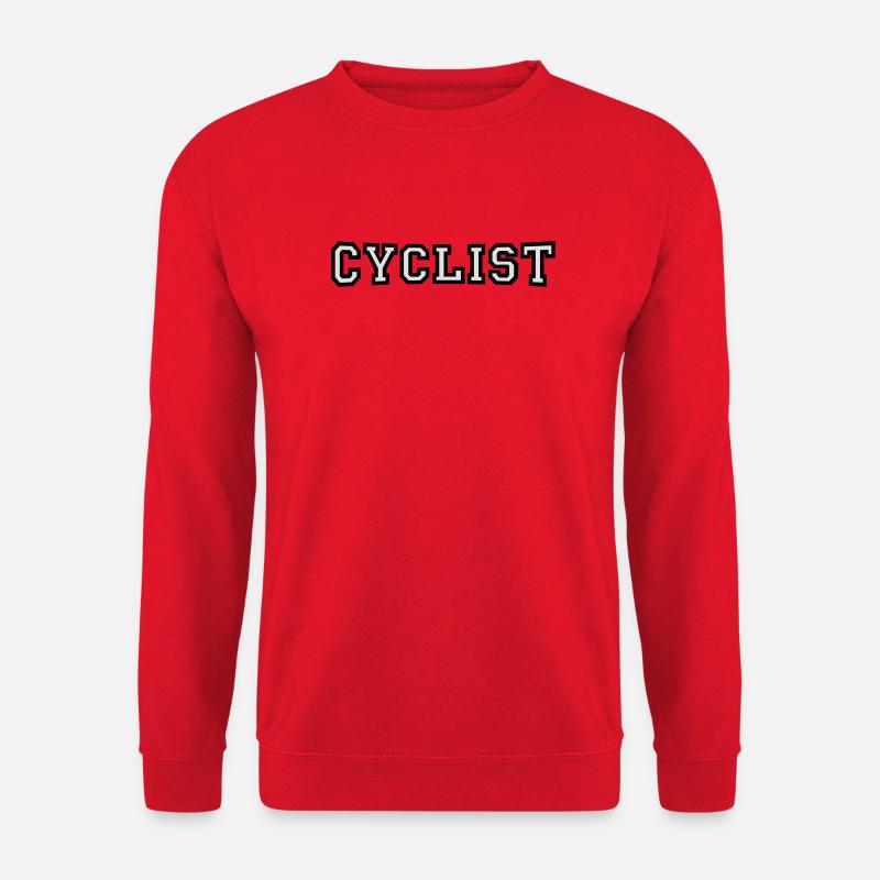 Cyclist - Unisex Pullover - Rot