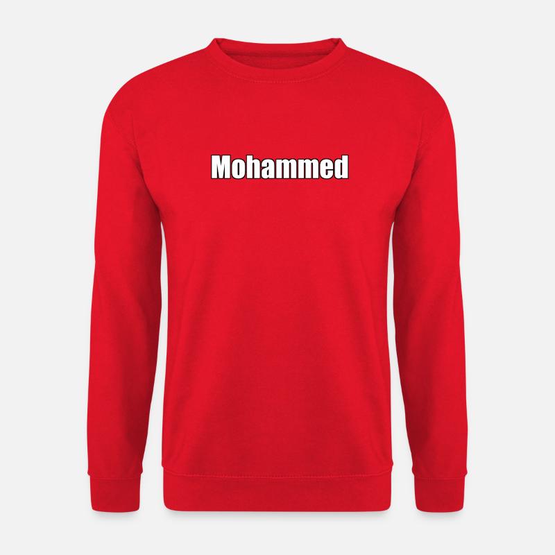 Muhammad - (Menschenname) - Unisex Pullover - Rot