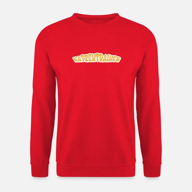 Job Katzentrainer - Unisex Pullover - Rot