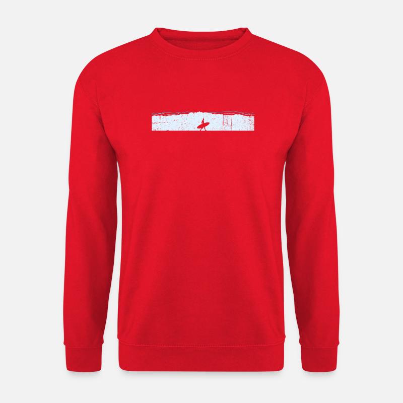 Big wave - Unisex Sweatshirt - red