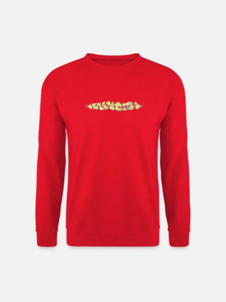 Vining Bracelet: Leaves and Thorns - Unisex Sweatshirt - red