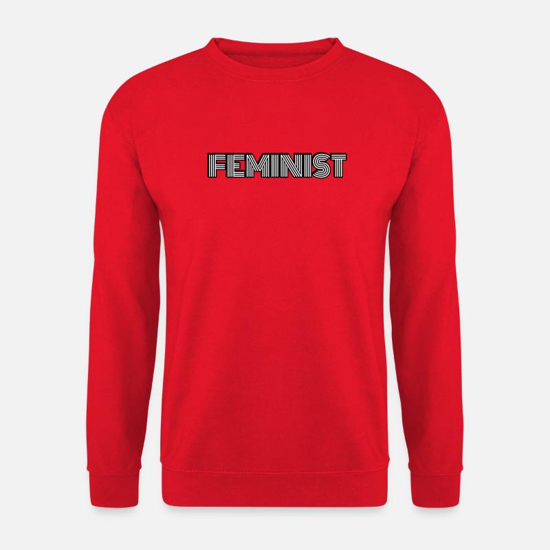 Feminist - Unisex Sweatshirt - red