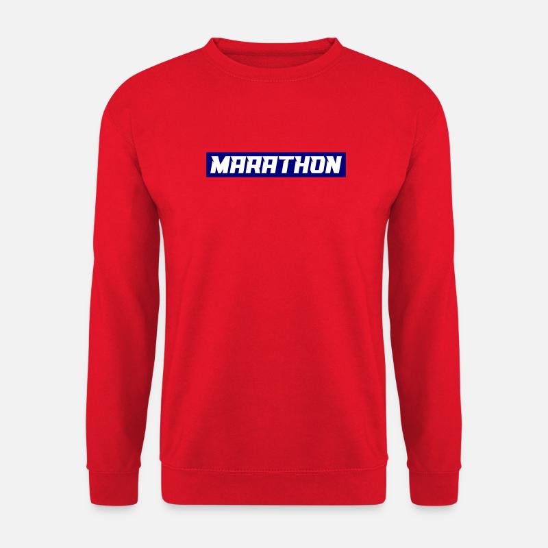 marathon - Unisex Sweatshirt - red