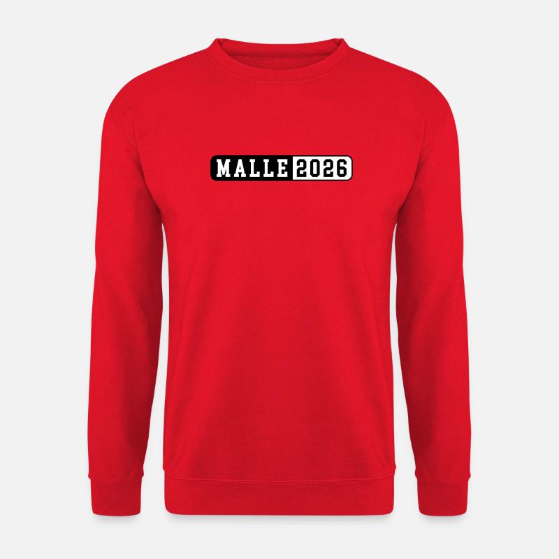 Malle 2026 - Unisex Sweatshirt - red