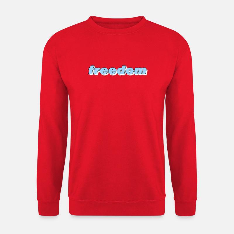 FREEDOM - Unisex Pullover - Rot