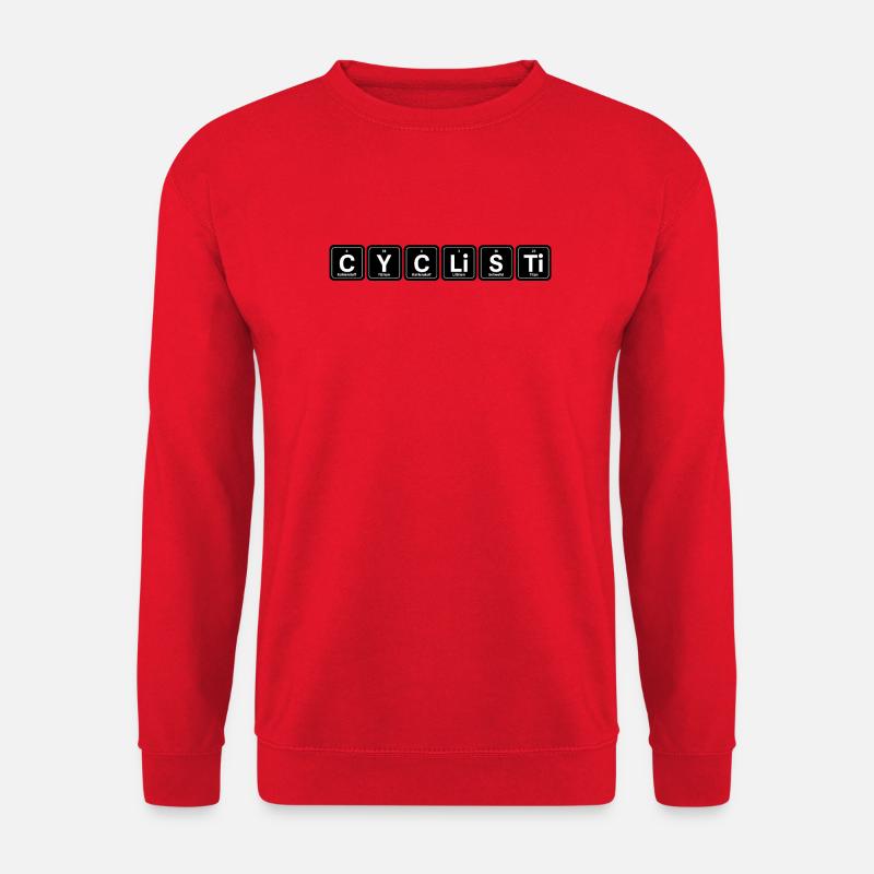 Cyclisti Chem Minimal - Unisex Pullover - Rot