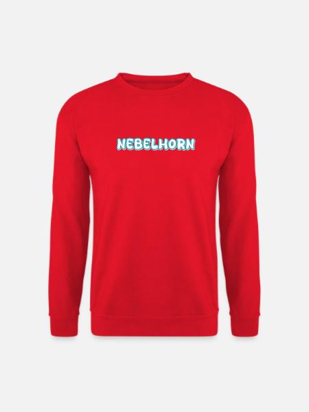 Nebelhorn Schriftzug - Unisex Pullover - Rot