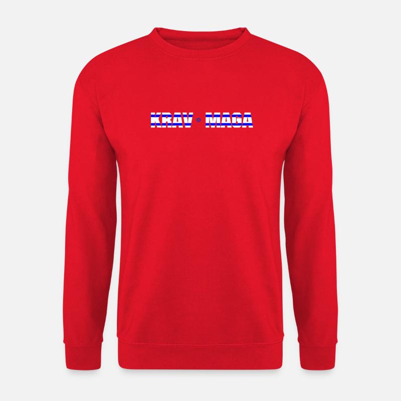 KravMaga Israel Style Design - Unisex Sweatshirt - red