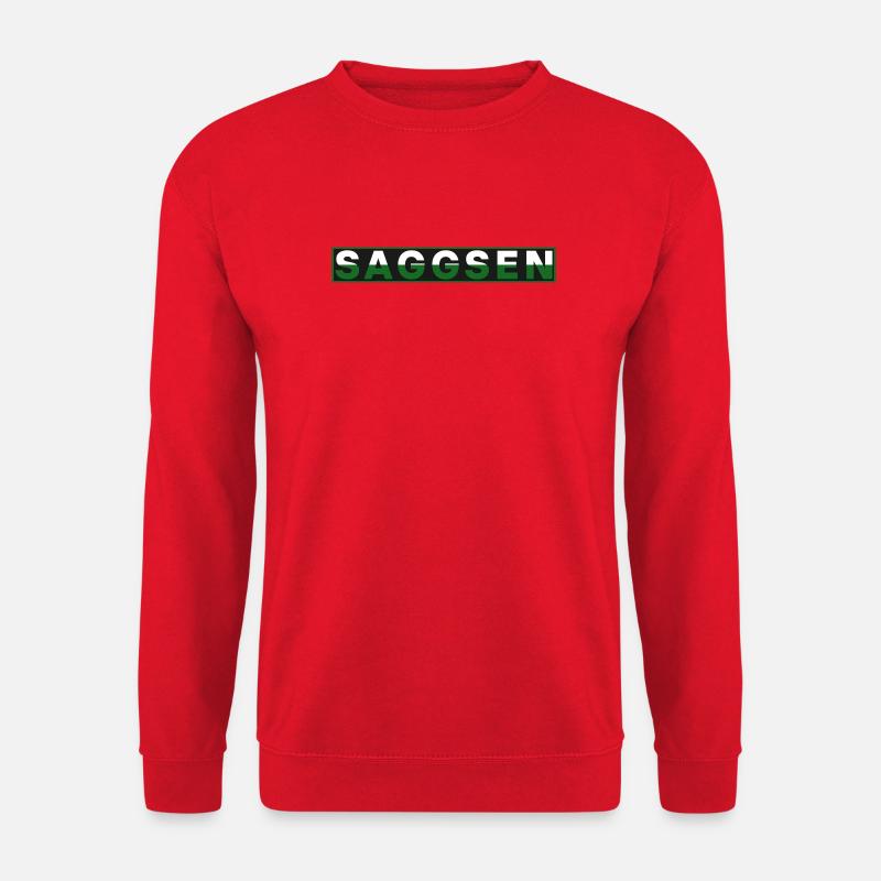 Sachsen / Saggsen - Unisex Pullover - Rot