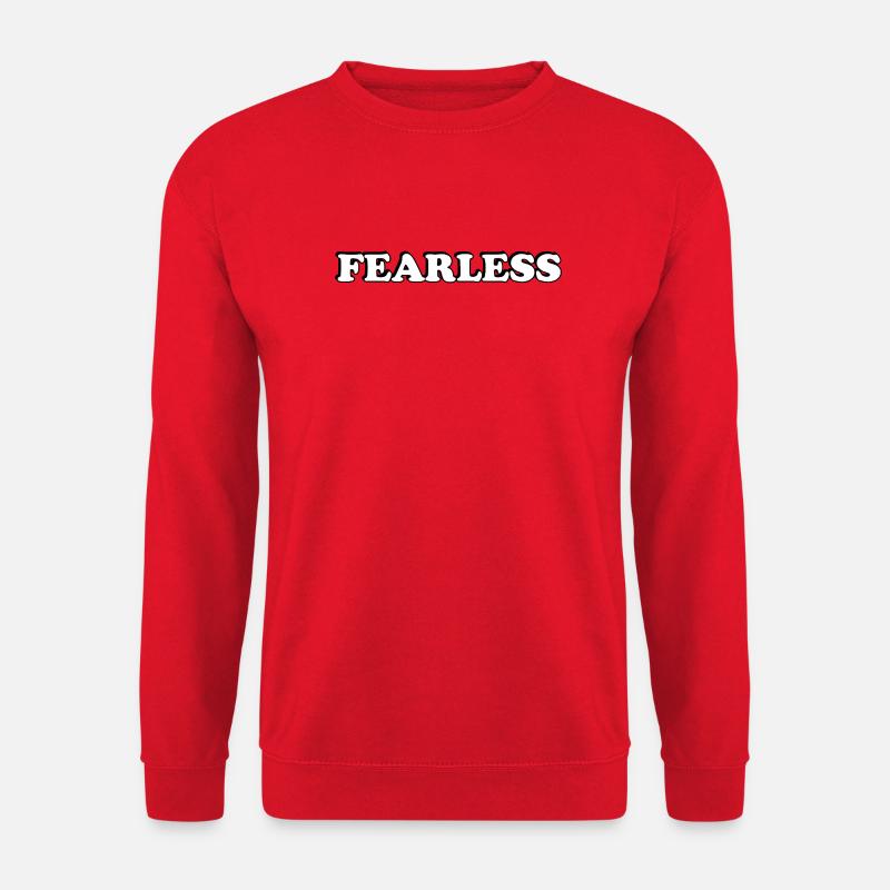 furchtlos - Unisex Pullover - Rot