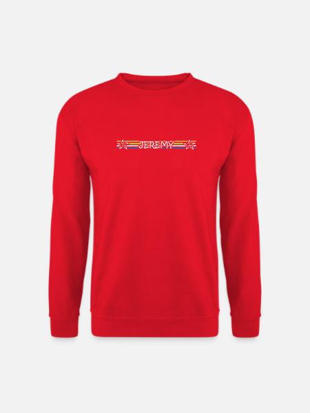 Geburt Jeremy - Unisex Pullover - Rot