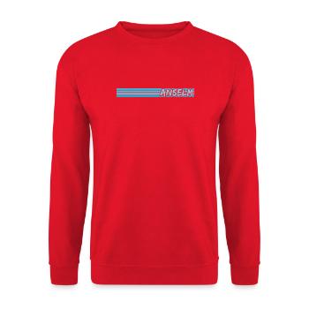 Anselm Anselm - Unisex Pullover - Rot - Vorne - Alina (178cm) & Michal (187cm)