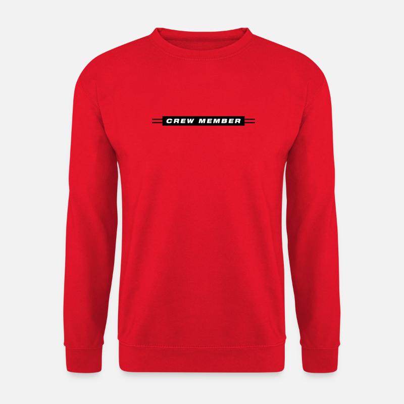 Crew Design - Unisex Sweatshirt - red