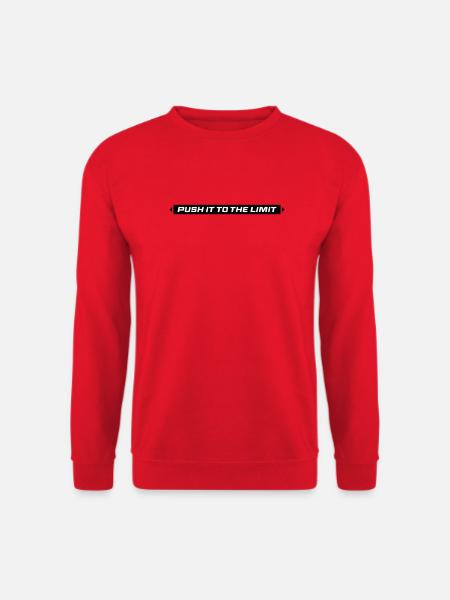 Push It To The Limit - Unisex Sweatshirt - red
