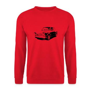  601 Tuning - Unisex Pullover - Rot - Vorne - Alina (178cm) & Michal (187cm)