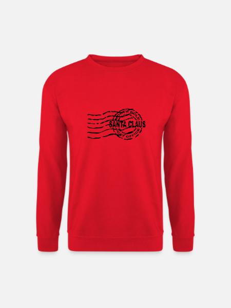 santa_claus_sc25 - Unisex Sweatshirt - red
