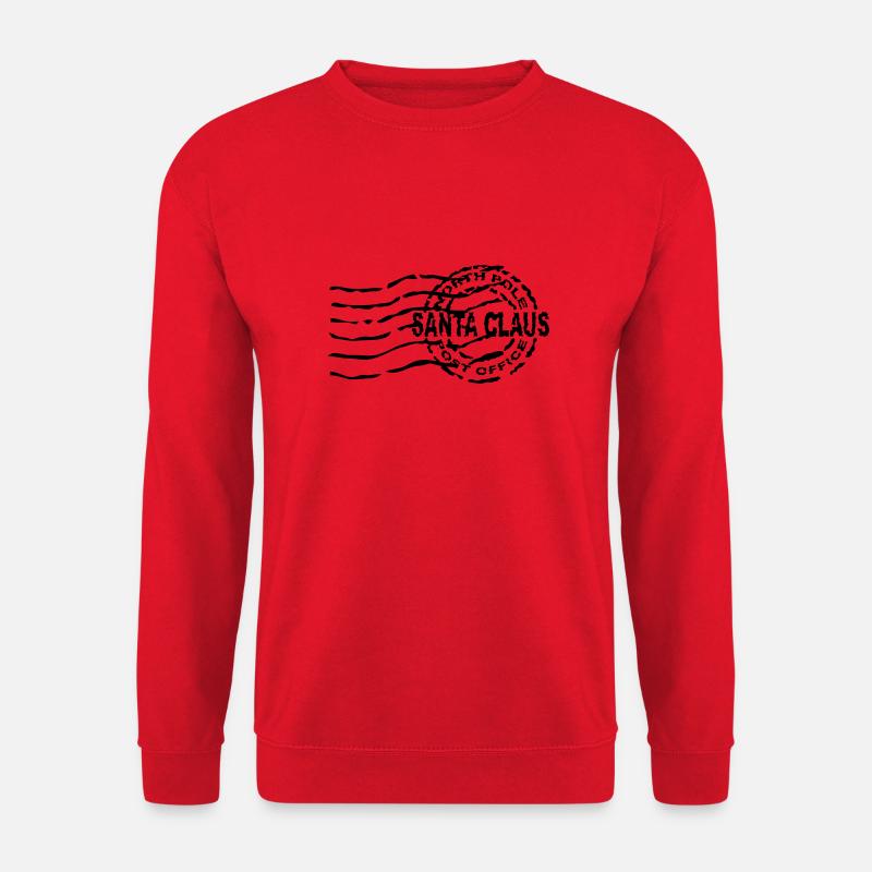 santa_claus_sc25 - Unisex Pullover - Rot